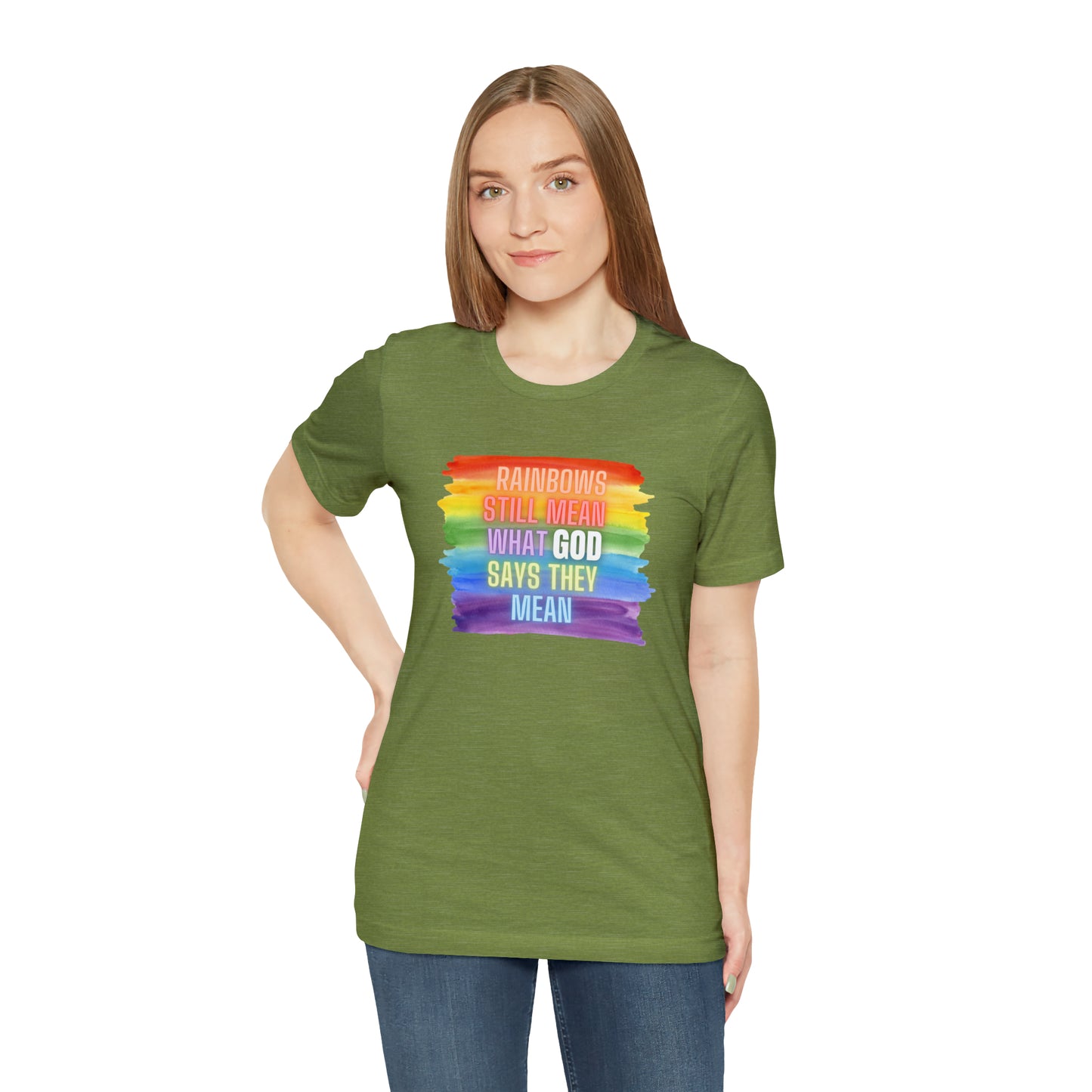 Rainbows/GOD Tee