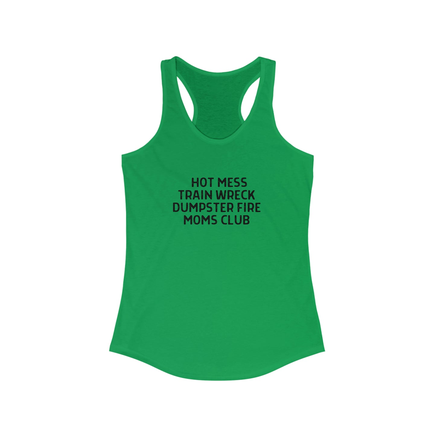 Train Wreck Racerback Tank