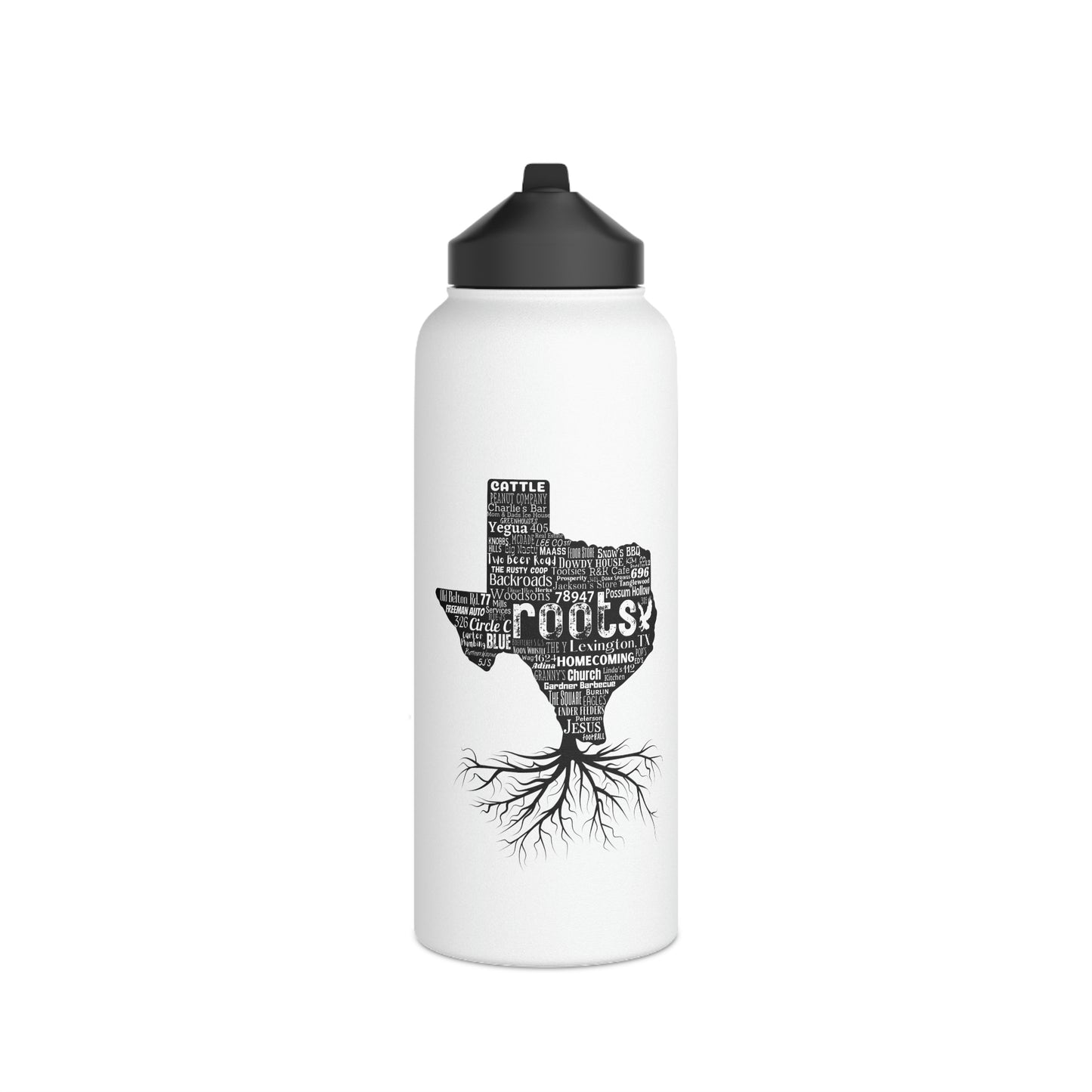 Lexington Stainless Steel Water Bottle, Standard Lid